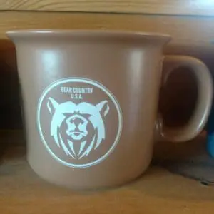Bear Face Rolled Rim Mug
