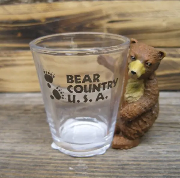 Brown Bear Clinger Shot Glass - Image 2