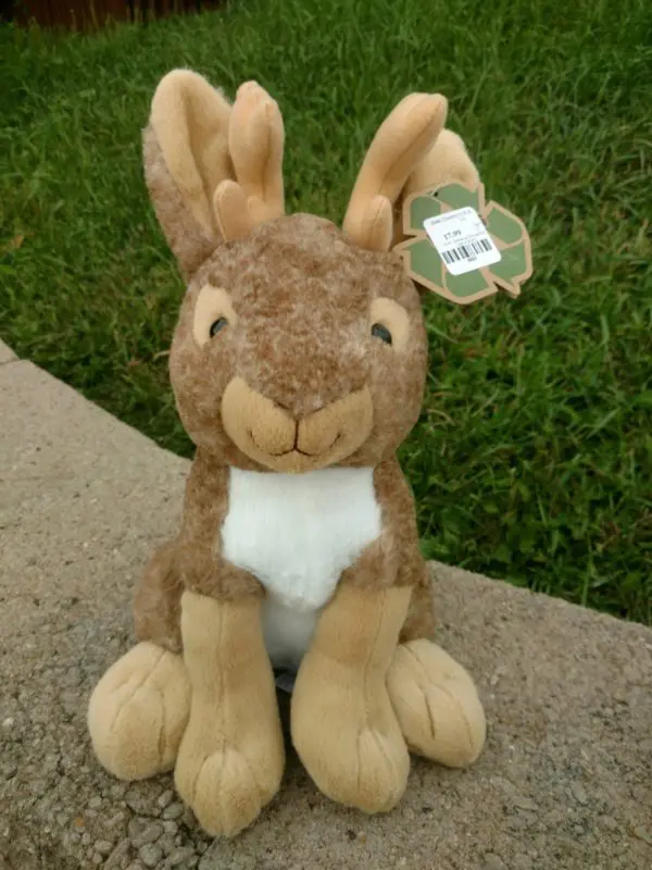 The Petting Zoo Jackalope Sitting Stuffed Animal