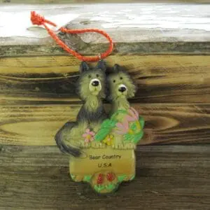 Wolf Couple Ornament