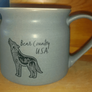 Artistic Wolf Howling Mug