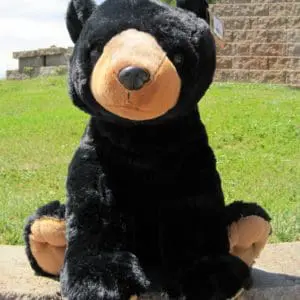 20" Sitting Black Bear