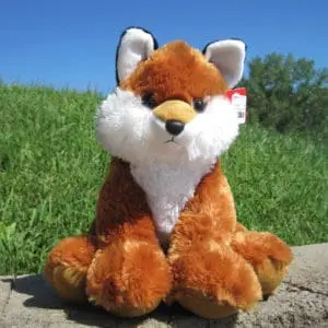 14" Sitting Red Fox