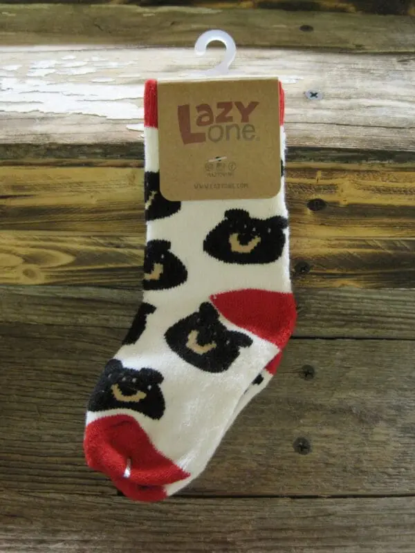 Infant Socks-Bear Cub Face 12-24 Mo.