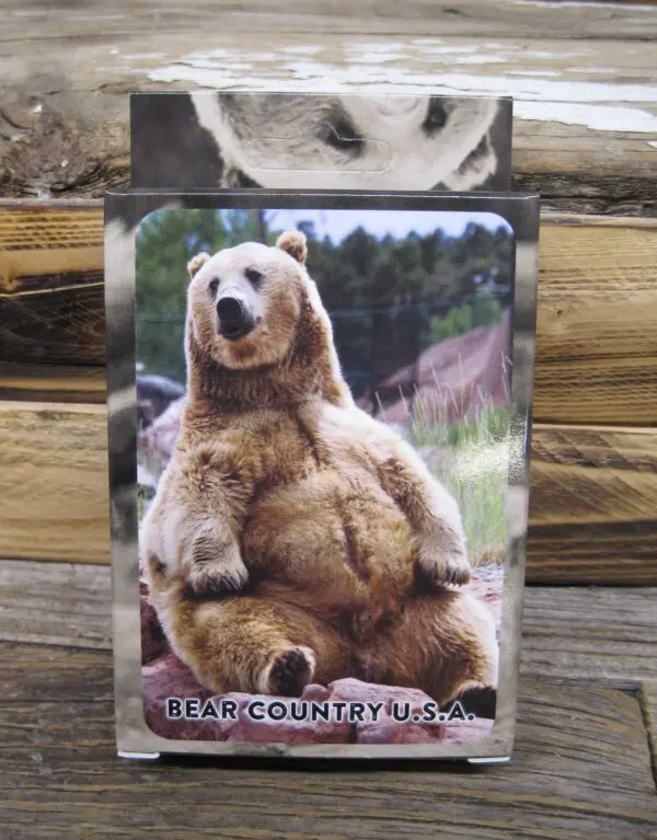 Grizzly Bear "Tank" Playing Cards