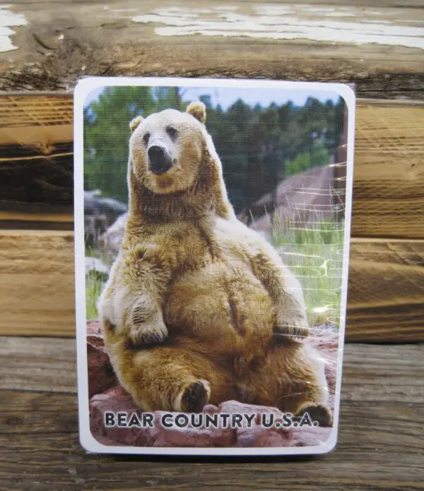 Grizzly Bear "Tank" Playing Cards - Image 2