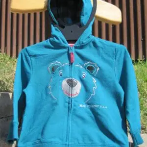 Youth Zip Up Hoodie w/Ears