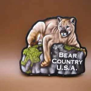 Magnet- Mountain Lion on Rock