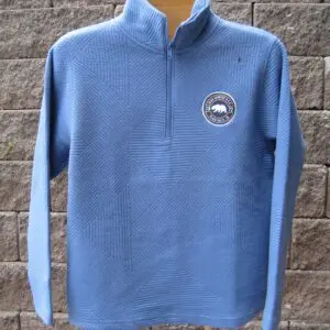 Ladies Zig Zag Pattern 1/4 Zip Jacket
