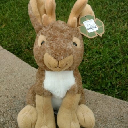 The Petting Zoo Jackalope Sitting Stuffed Animal